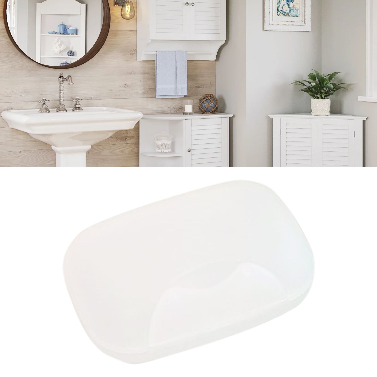 Travel Soap Container Waterproof Portable Bar Soap Case Holder Leakproof Soap Box for Home Hotel Clear Frosted Color - Image 5