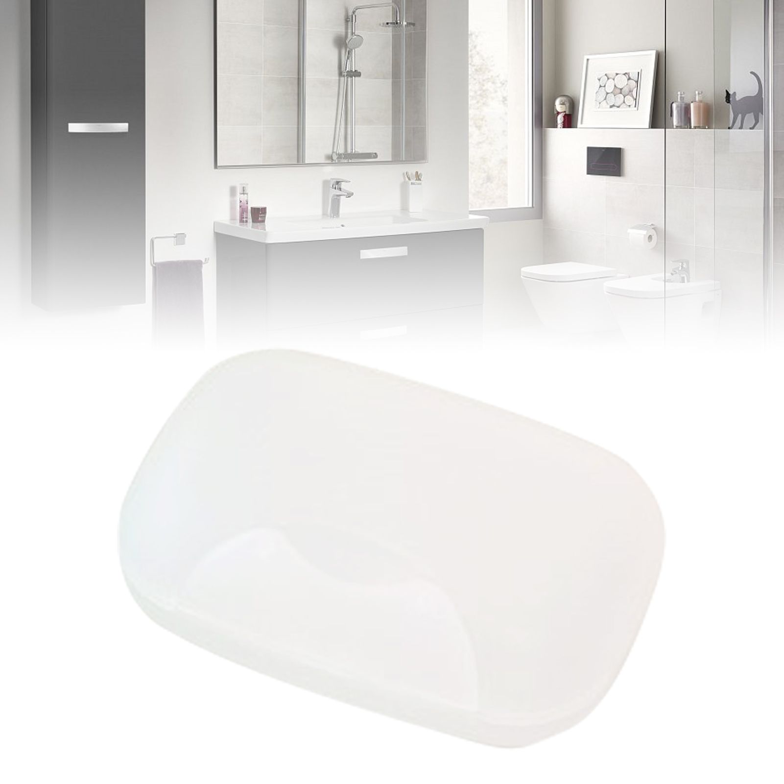 Travel Soap Container Waterproof Portable Bar Soap Case Holder Leakproof Soap Box for Home Hotel Clear Frosted Color - Image 6