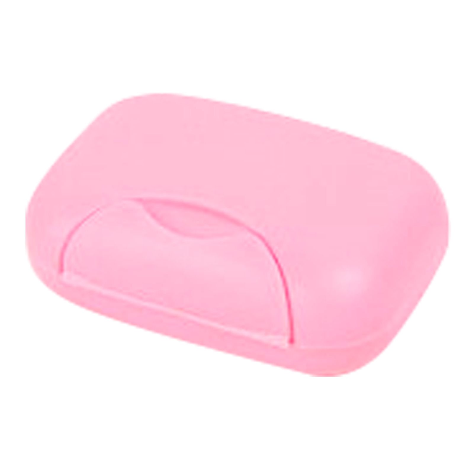 Travel Soap Container Waterproof Portable Bar Soap Case Holder Leakproof Soap Box for Home Hotel Pink - Image 2