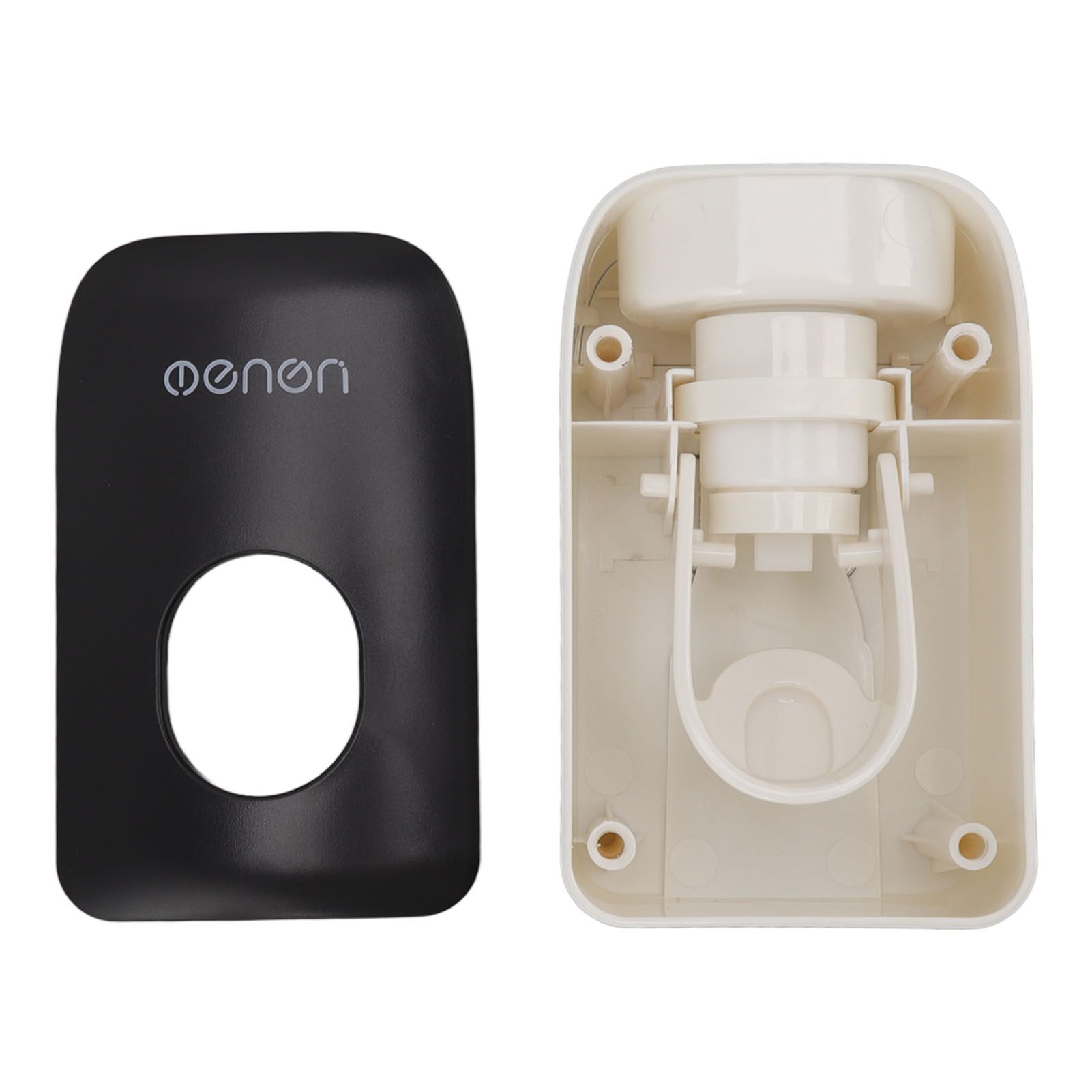 Automatic Toothpaste Dispenser Wall Mounted Adhesive Toothpaste Squeezer Holder for Bathroom Black - Image 6