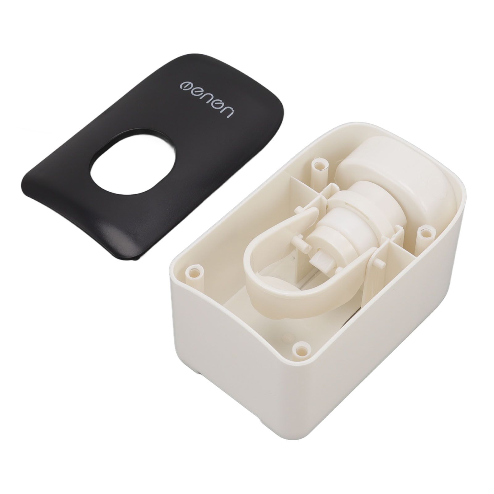 Automatic Toothpaste Dispenser Wall Mounted Adhesive Toothpaste Squeezer Holder for Bathroom Black - Image 7