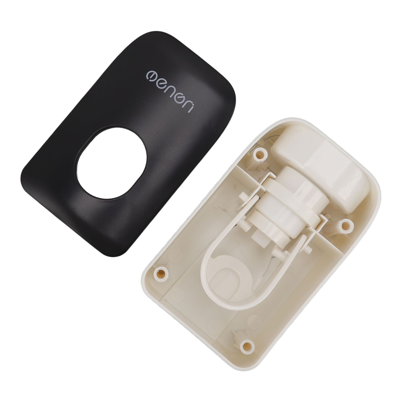 Automatic Toothpaste Dispenser Wall Mounted Adhesive Toothpaste Squeezer Holder for Bathroom Black - Image 8
