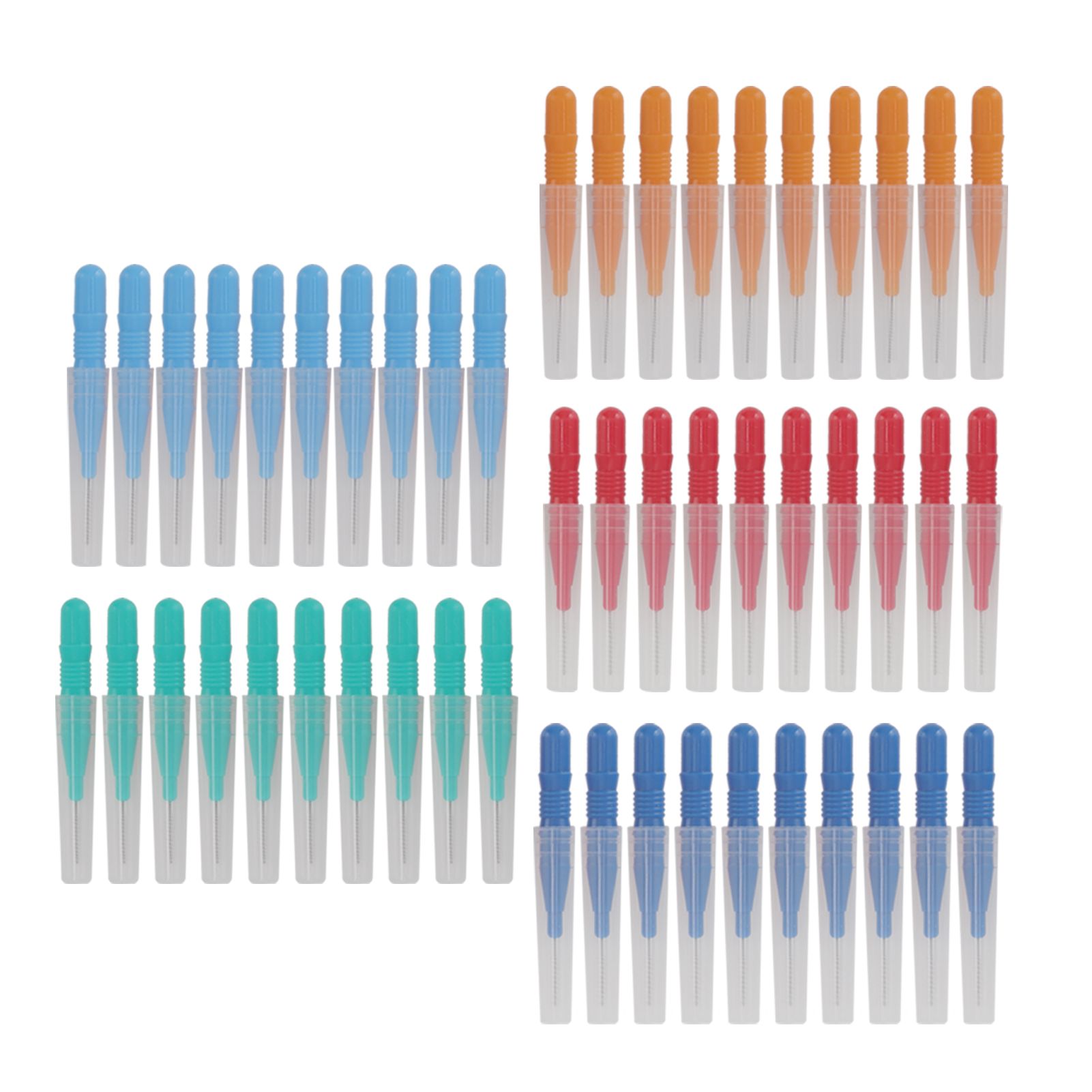 50 Pcs Tooth Interdental Brush for Oral Dental Health Teeth Cleaning Toothpick Cleaners - Image 3