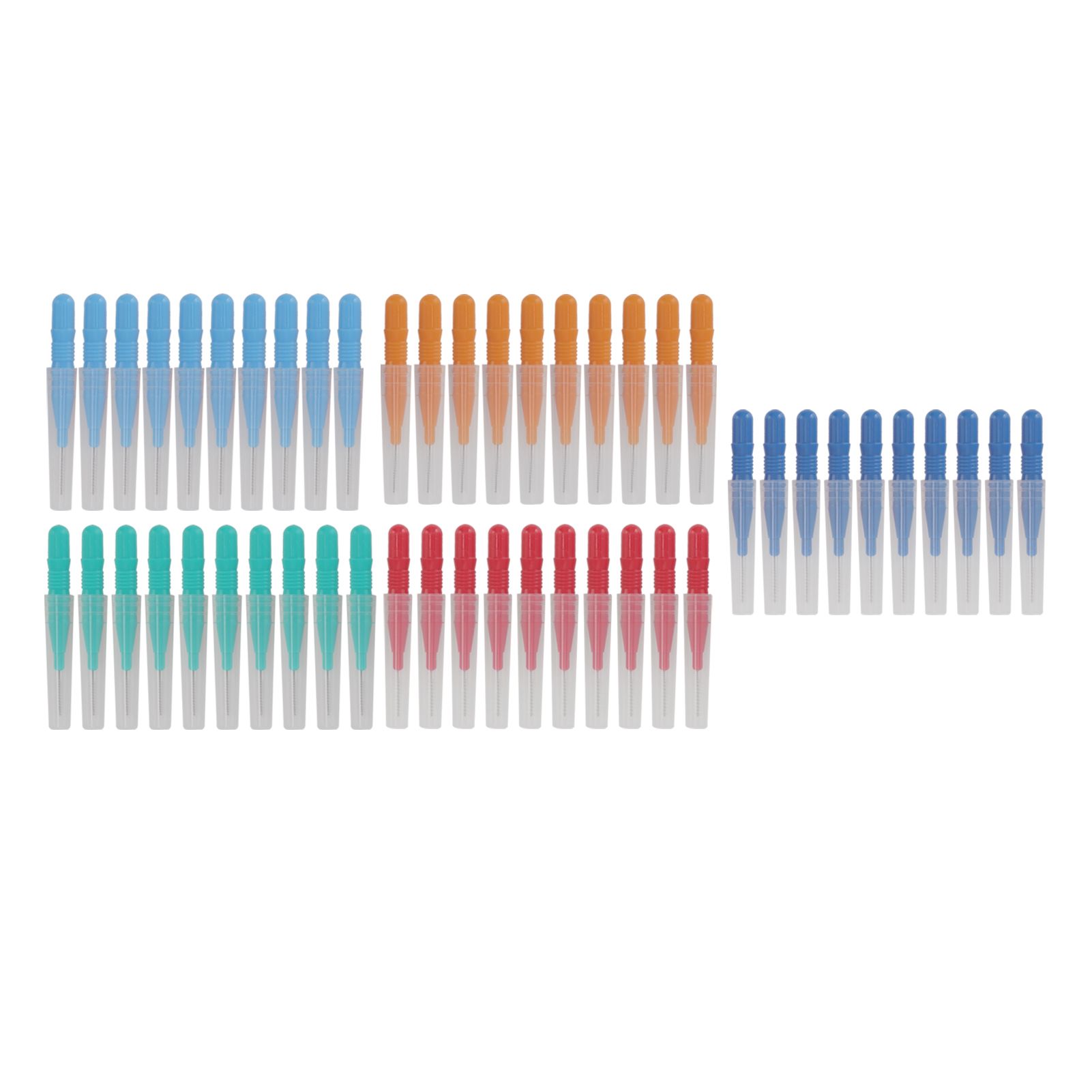 50 Pcs Tooth Interdental Brush for Oral Dental Health Teeth Cleaning Toothpick Cleaners - Image 4