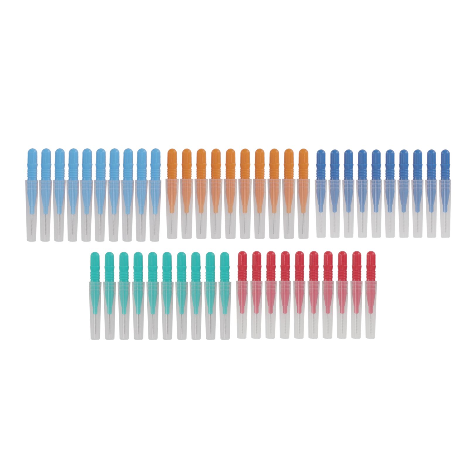 50 Pcs Tooth Interdental Brush for Oral Dental Health Teeth Cleaning Toothpick Cleaners - Image 5