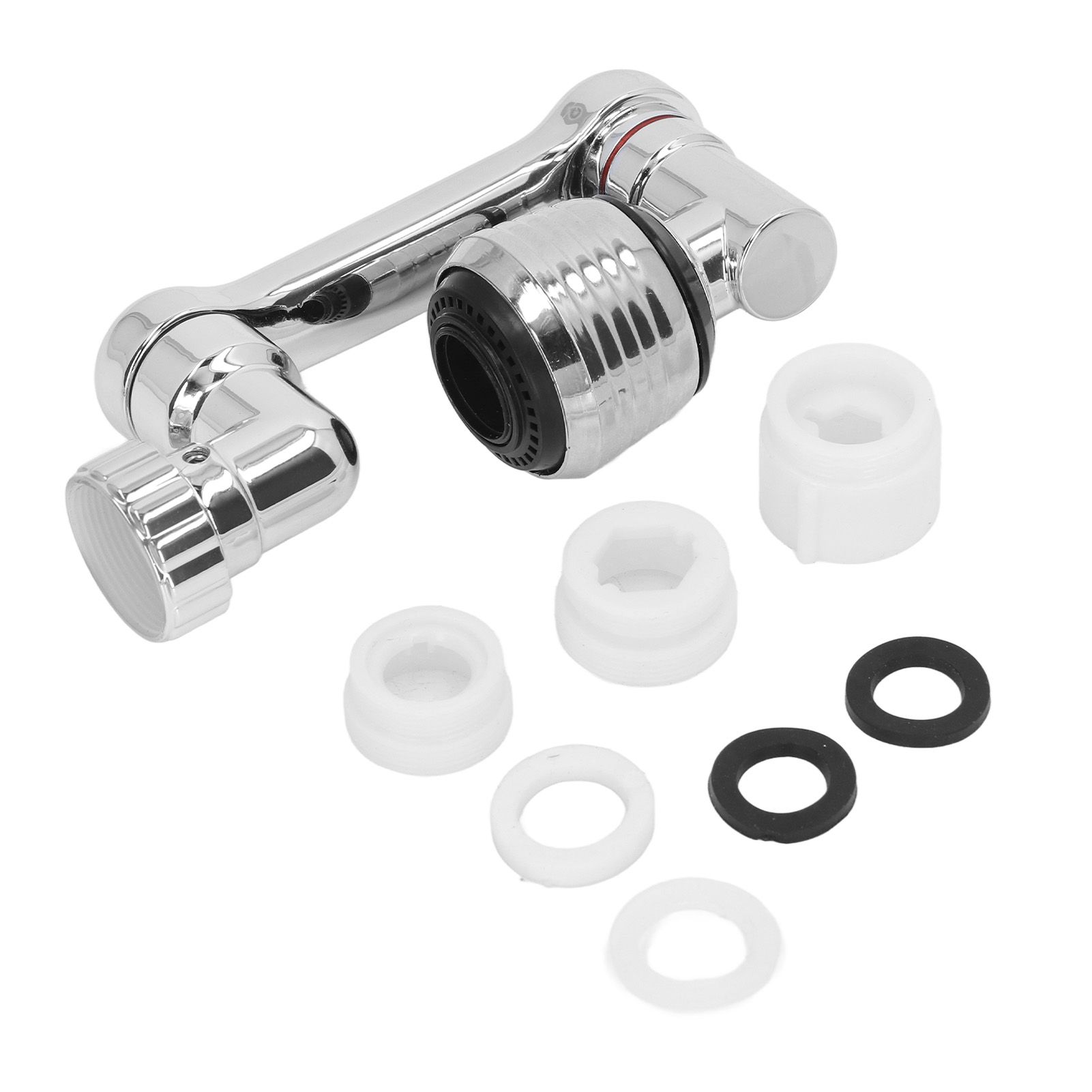 Swivel Faucet Extender Bendable 1080 Degree Rotating Universal Sink Faucet Aerator Extender for Kitchen Balcony Faucet - Image 1