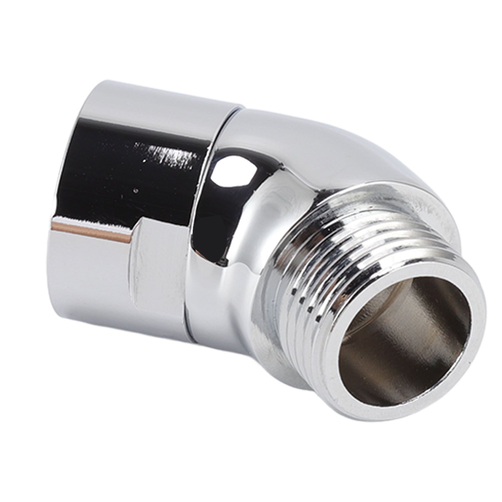 Handhold Shower Elbow Adapter 135 Degrees Shower Head Brass Elbow Adapter Shower Accessories G1/2in - Image 3