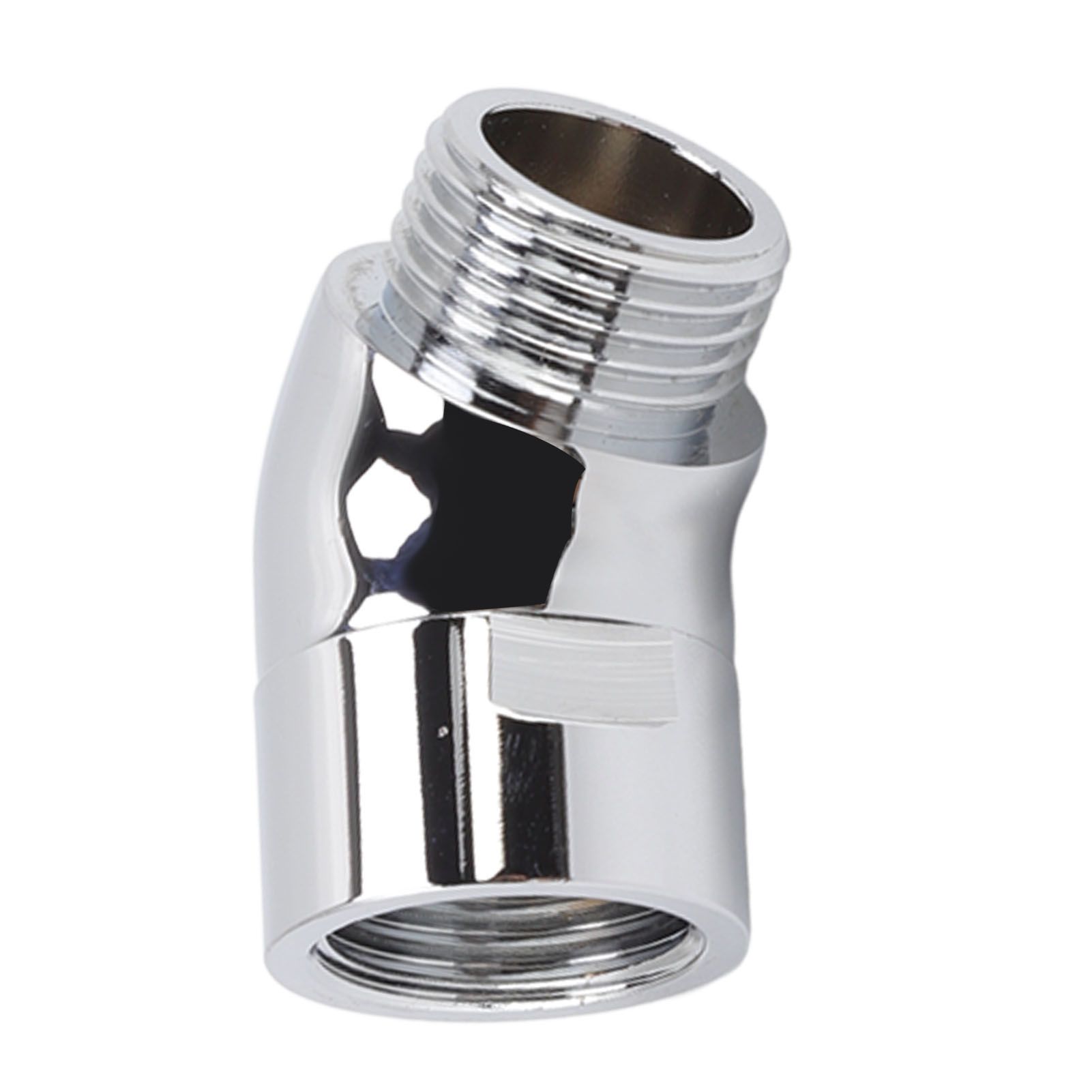 Handhold Shower Elbow Adapter 135 Degrees Shower Head Brass Elbow Adapter Shower Accessories G1/2in - Image 4