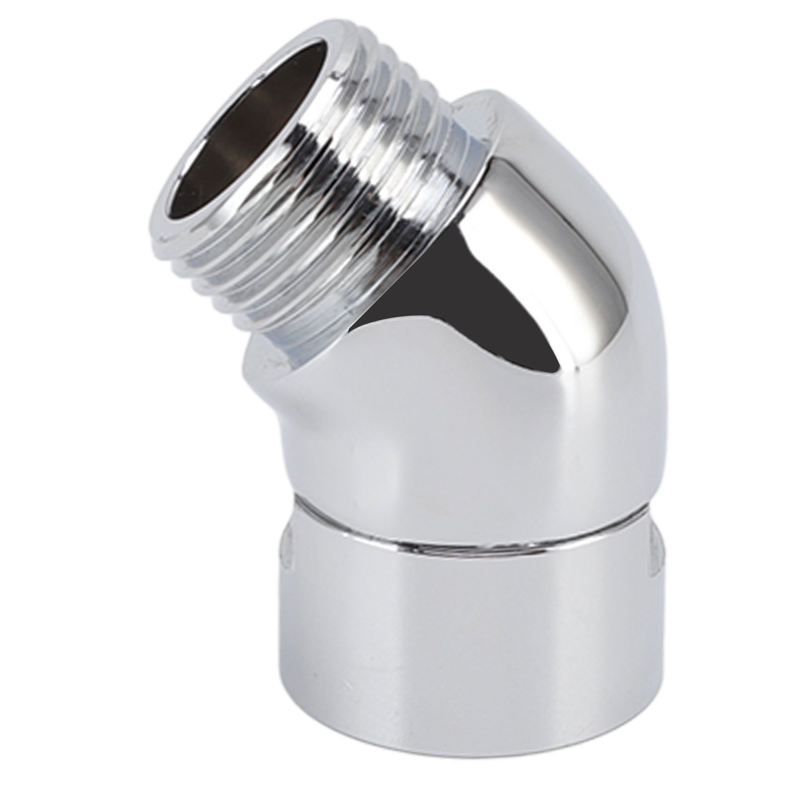 Handhold Shower Elbow Adapter 135 Degrees Shower Head Brass Elbow Adapter Shower Accessories G1/2in - Image 6