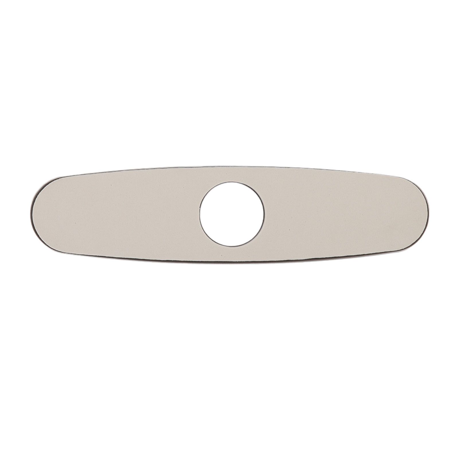 Sink Faucet Hole Cover Deck Plate Brushed 304 Stainless Steel Fishplate Bottom Plate Kitchen Faucet Decorative Panel - Image 3