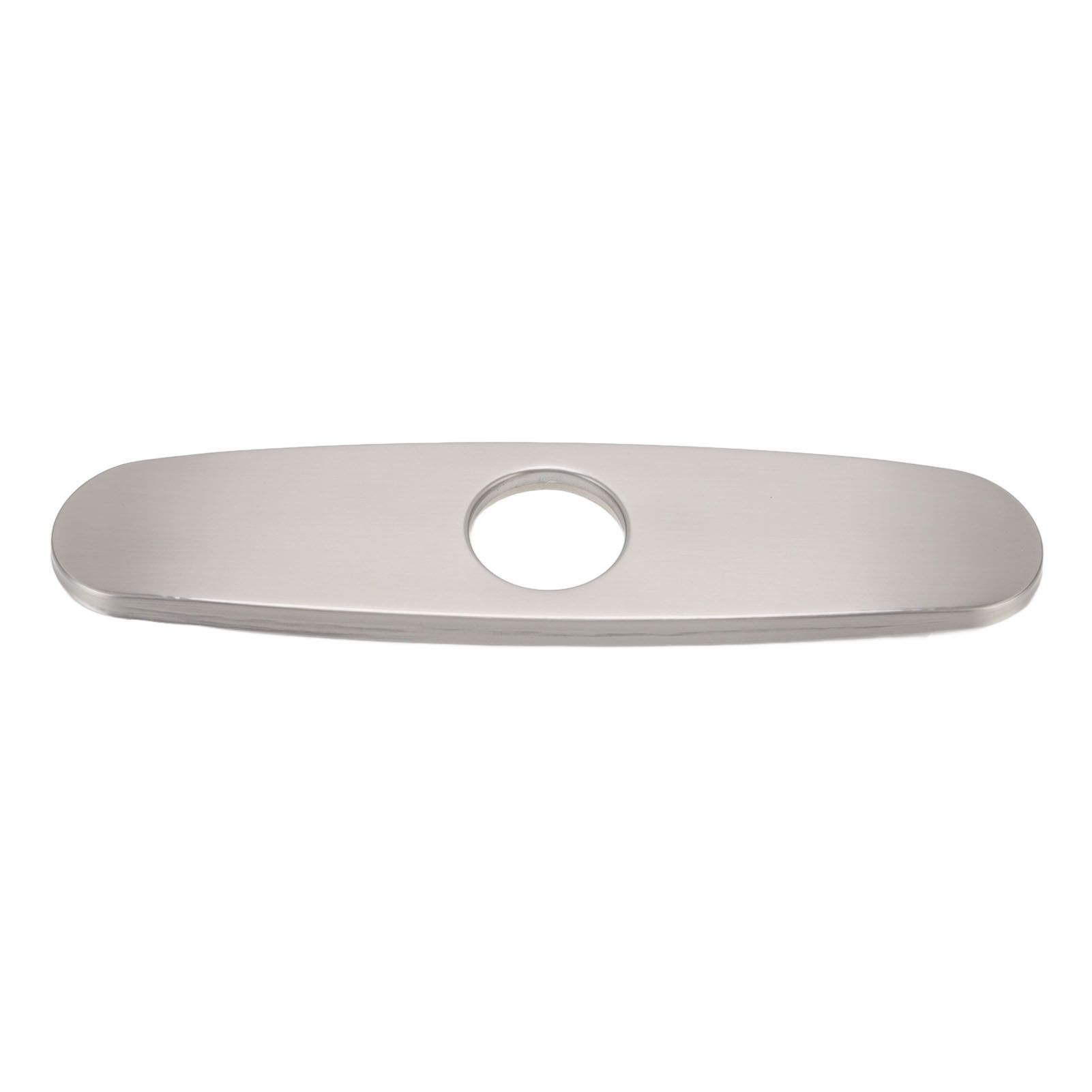 Sink Faucet Hole Cover Deck Plate Brushed 304 Stainless Steel Fishplate Bottom Plate Kitchen Faucet Decorative Panel - Image 8