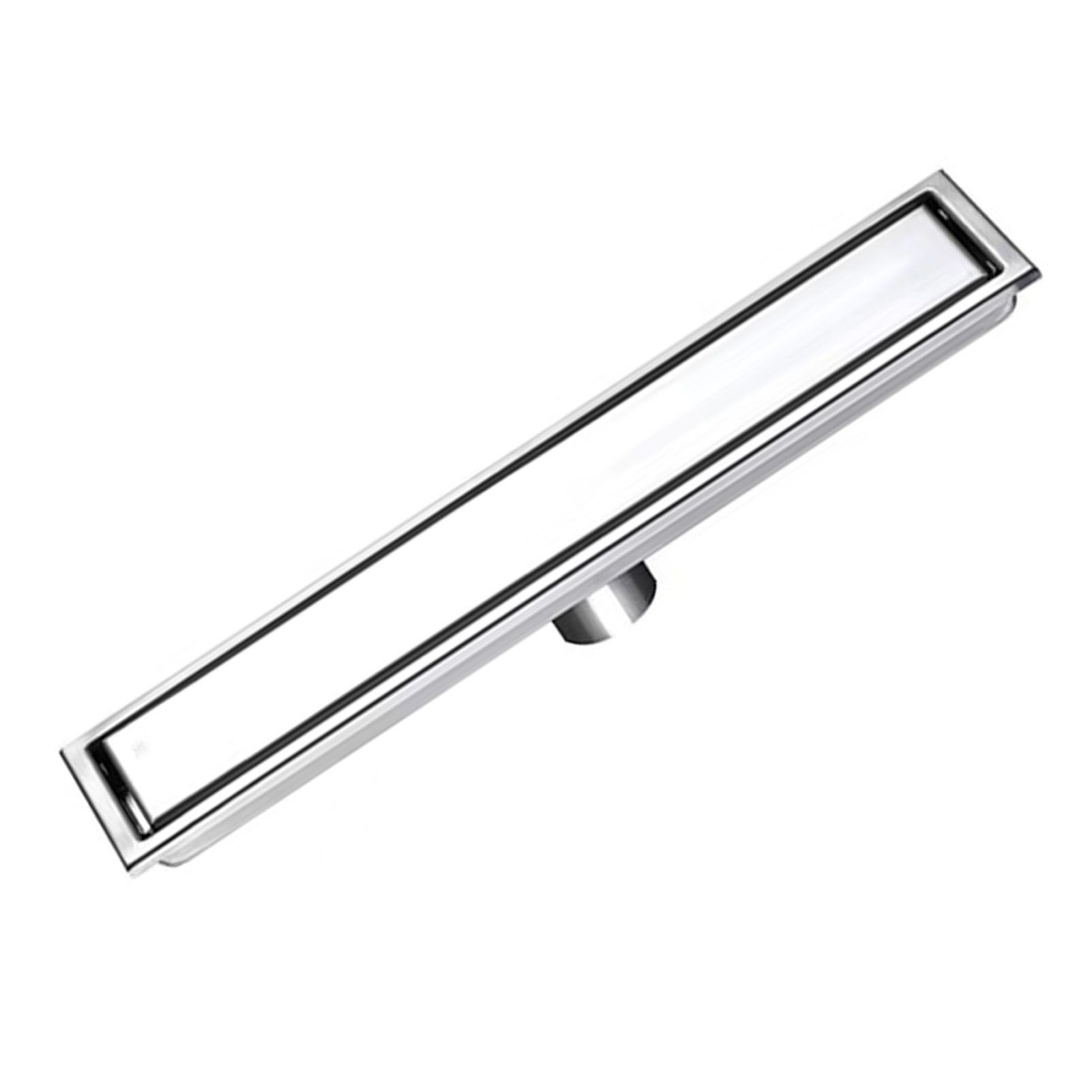 Linear Shower Drain Stainless Steel Rustproof Scratch Resistant Detachable Long Floor Drain for Bathroom Washroom Floor Drain - Image 3