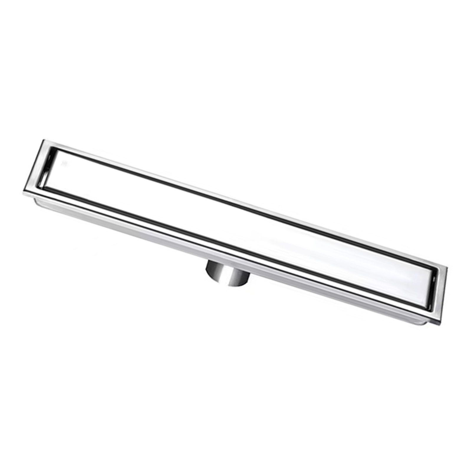 Linear Shower Drain Stainless Steel Rustproof Scratch Resistant Detachable Long Floor Drain for Bathroom Washroom Floor Drain - Image 4