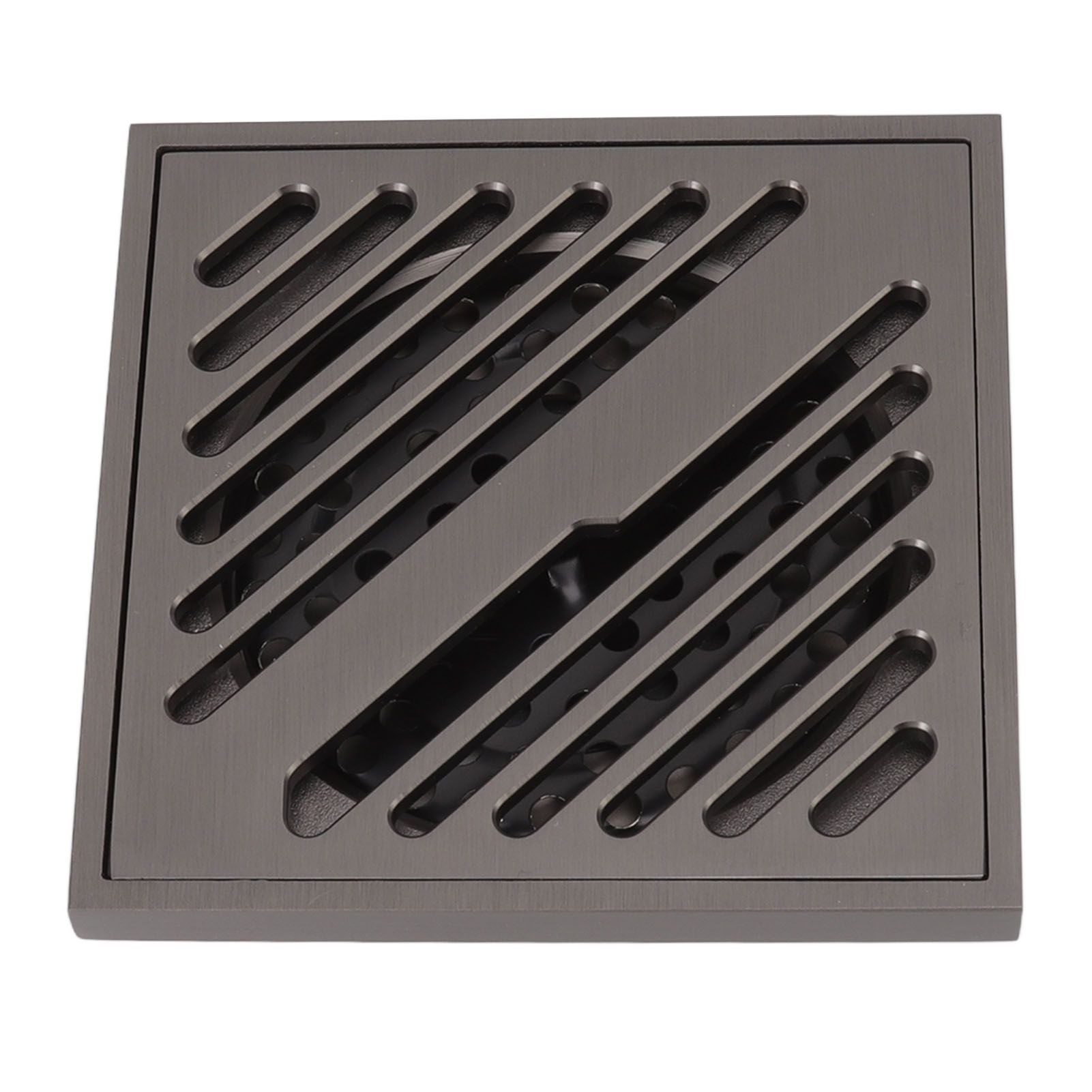 Square Shower Floor Drain Extra Thick Stainless Steel Bathroom Floor Drain for Home Kitchen Accessories Gray - Image 7