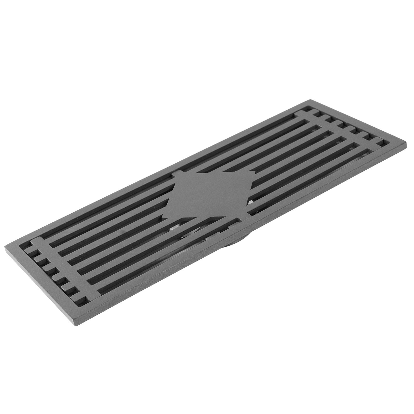 Floor Drain Stainless Steel Rectangle Corrosion Resistance Shower Grate for Kitchen Balcony Hotel 30CM/11.8IN - Image 3