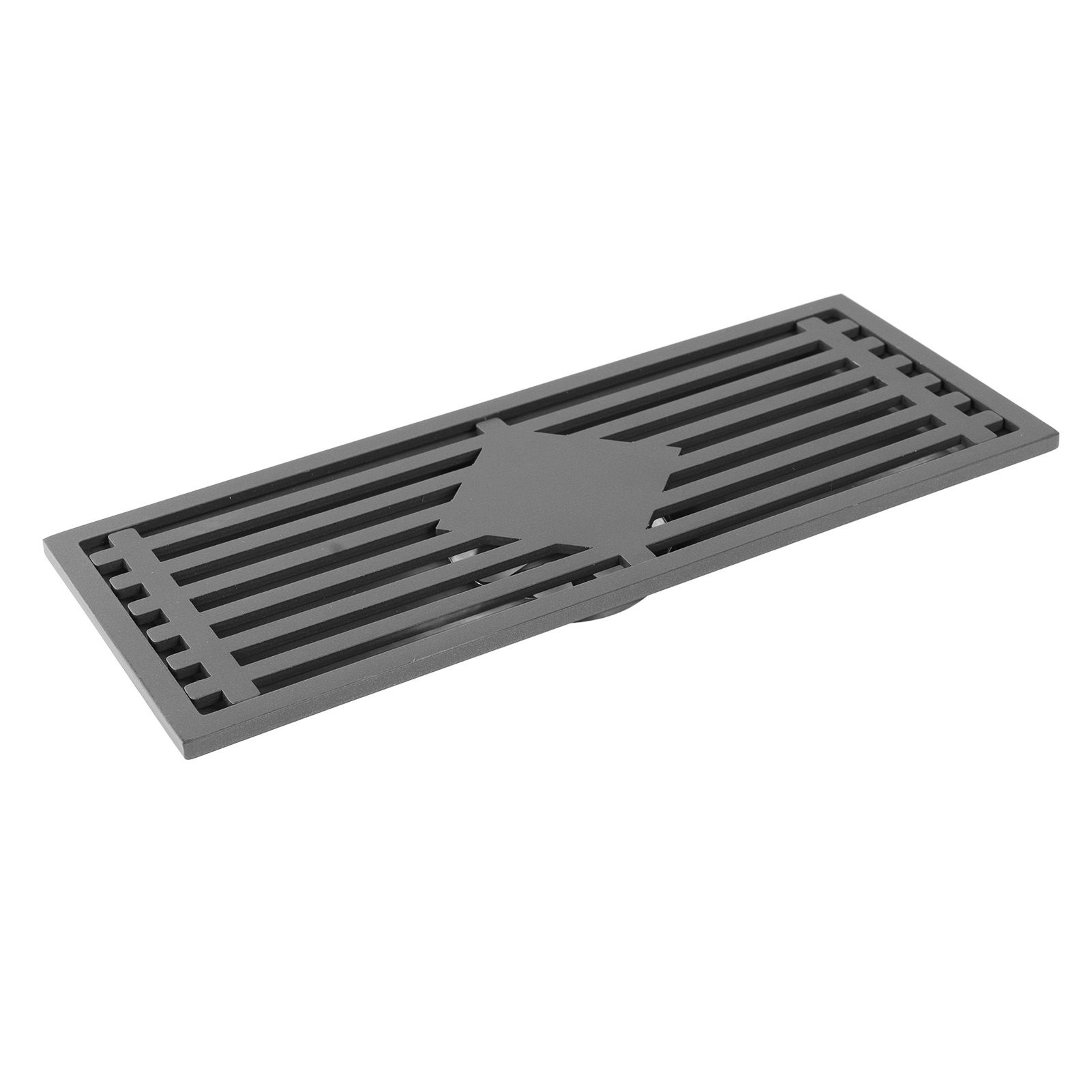 Floor Drain Stainless Steel Rectangle Corrosion Resistance Shower Grate for Kitchen Balcony Hotel 30CM/11.8IN - Image 4