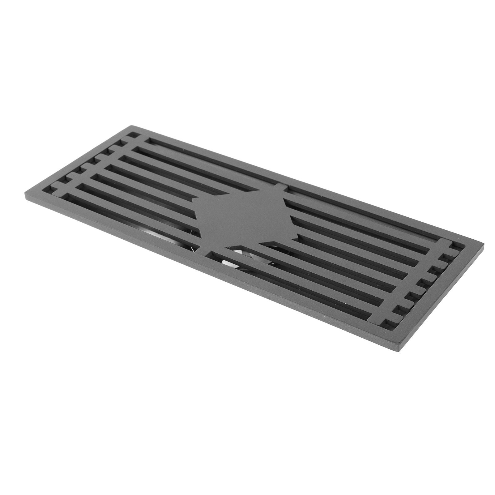Floor Drain Stainless Steel Rectangle Corrosion Resistance Shower Grate for Kitchen Balcony Hotel 30CM/11.8IN - Image 5