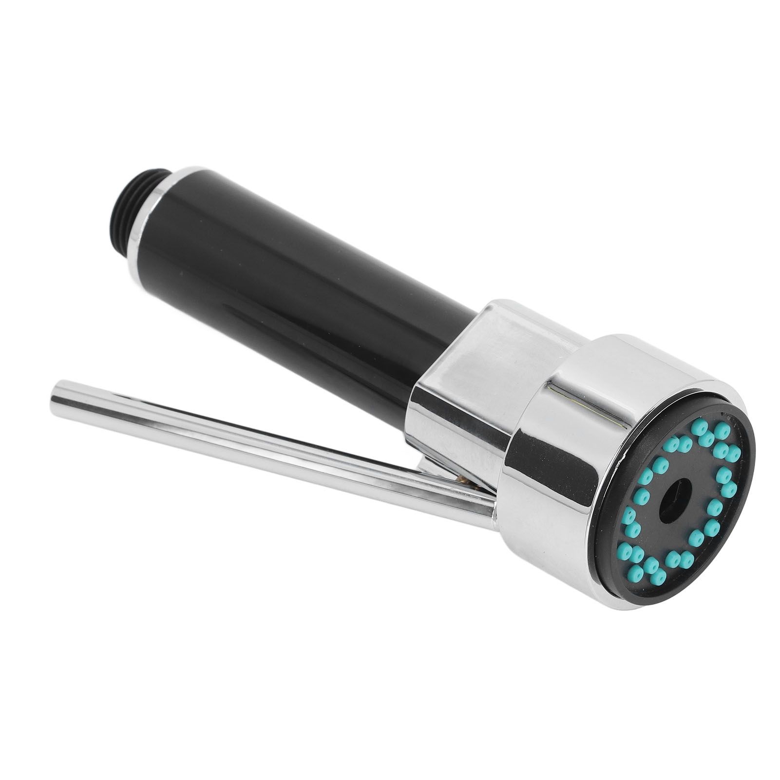 Universal 1/2inch Pull Down Kitchen Spray Head Electroplating ABS Kitchen Sink Faucet Spray Nozzle for Home Bathroom - Image 7