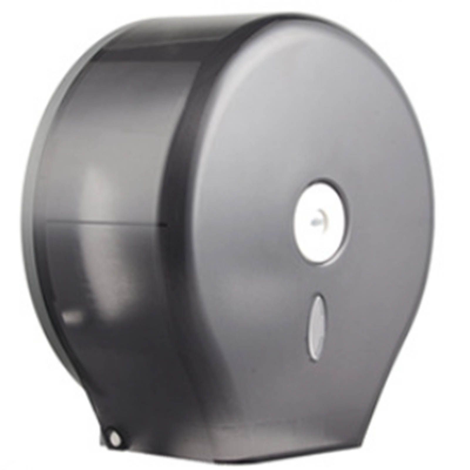 Paper Towel Dispenser Punch Free Wall Mounted Paper Towel Holder with Lock Design for Commercial Home Translucent Black - Image 1