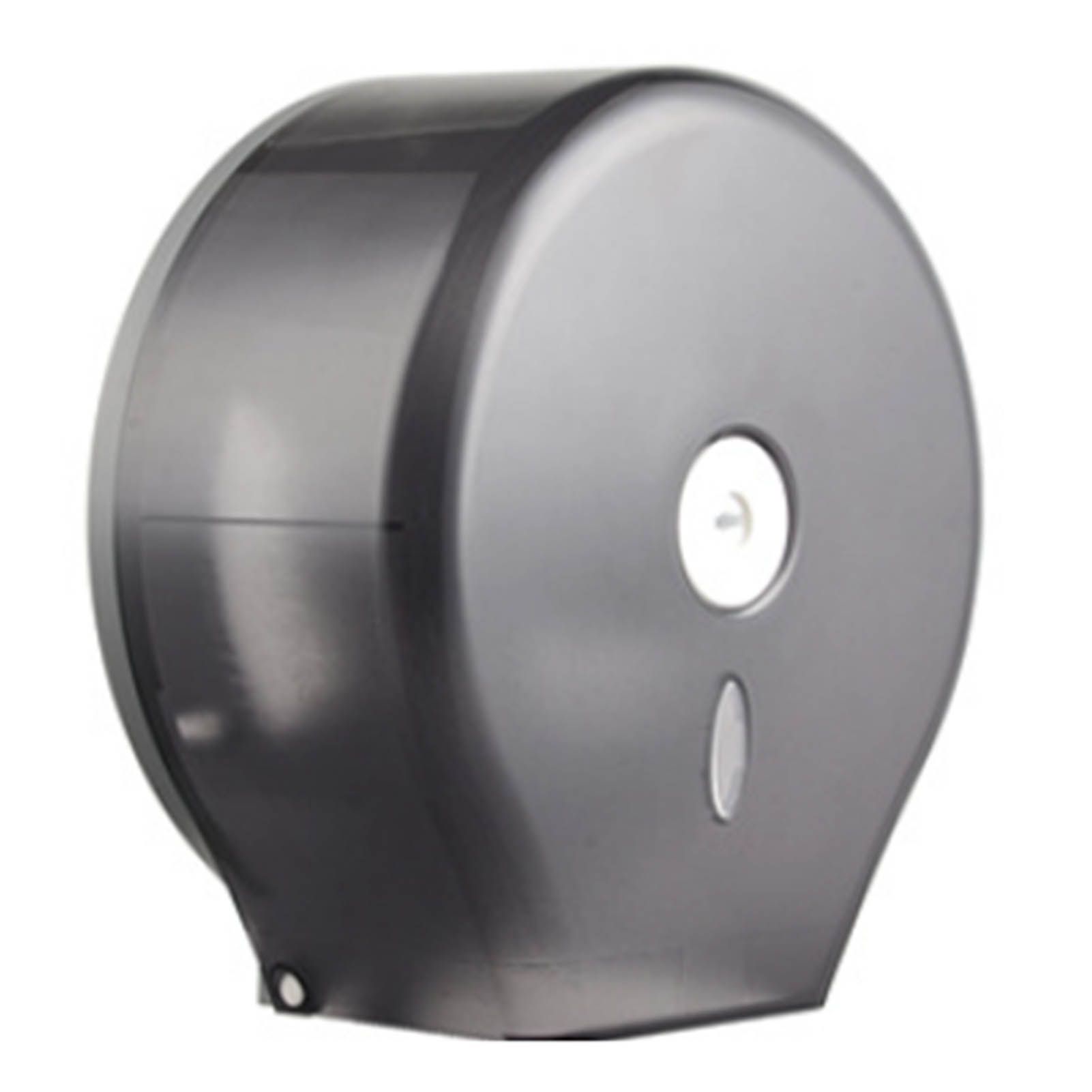 Paper Towel Dispenser Punch Free Wall Mounted Paper Towel Holder with Lock Design for Commercial Home Translucent Black - Image 2