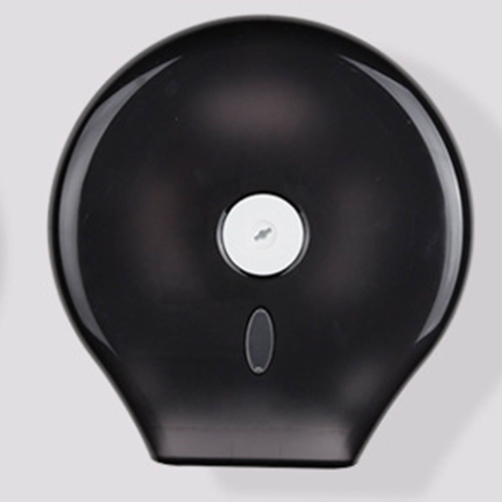 Paper Towel Dispenser Punch Free Wall Mounted Paper Towel Holder with Lock Design for Commercial Home Translucent Black - Image 8