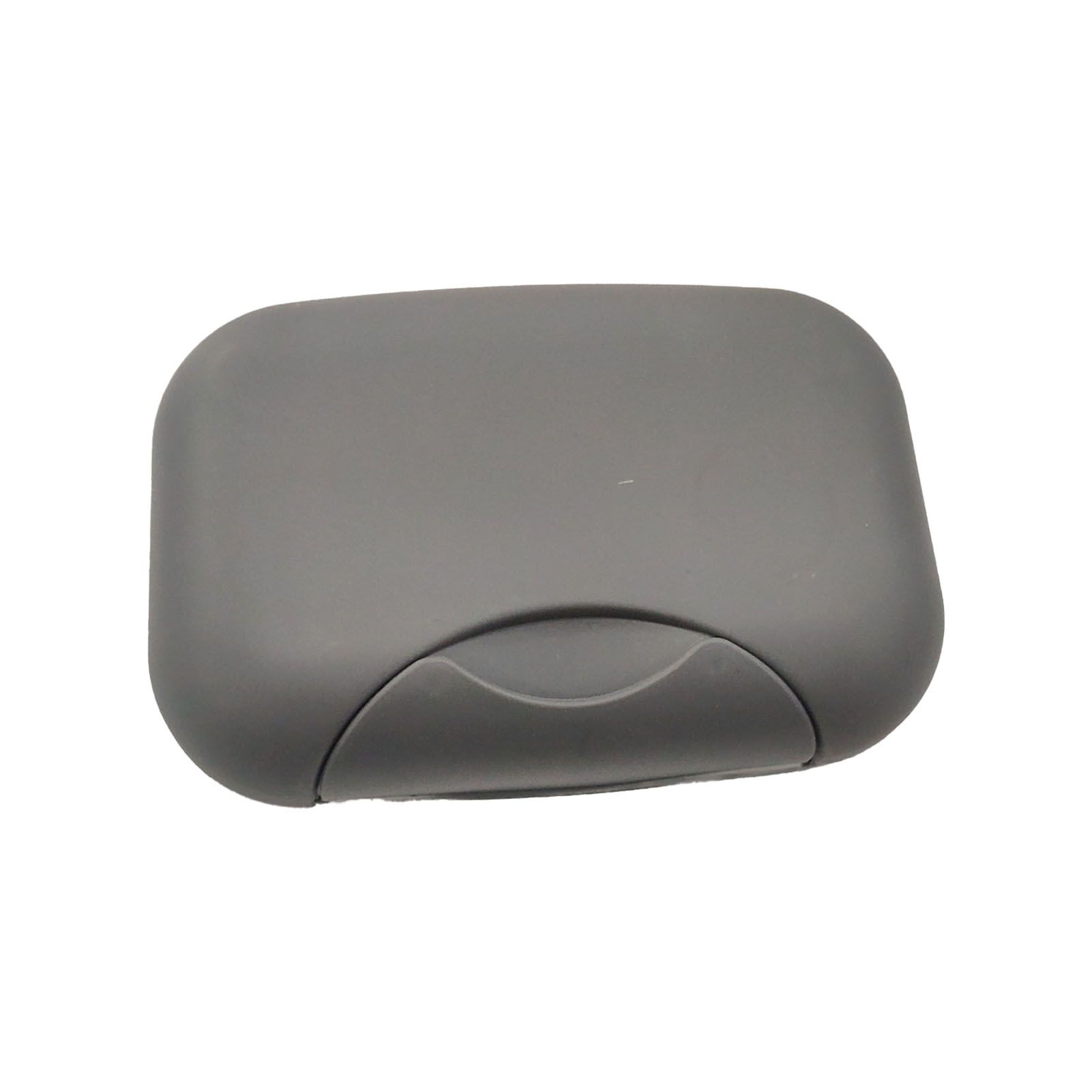 Soap Container Waterproof Washable Grey Portable Soap Case with Lock for Home Ourdoor Travelling - Image 1