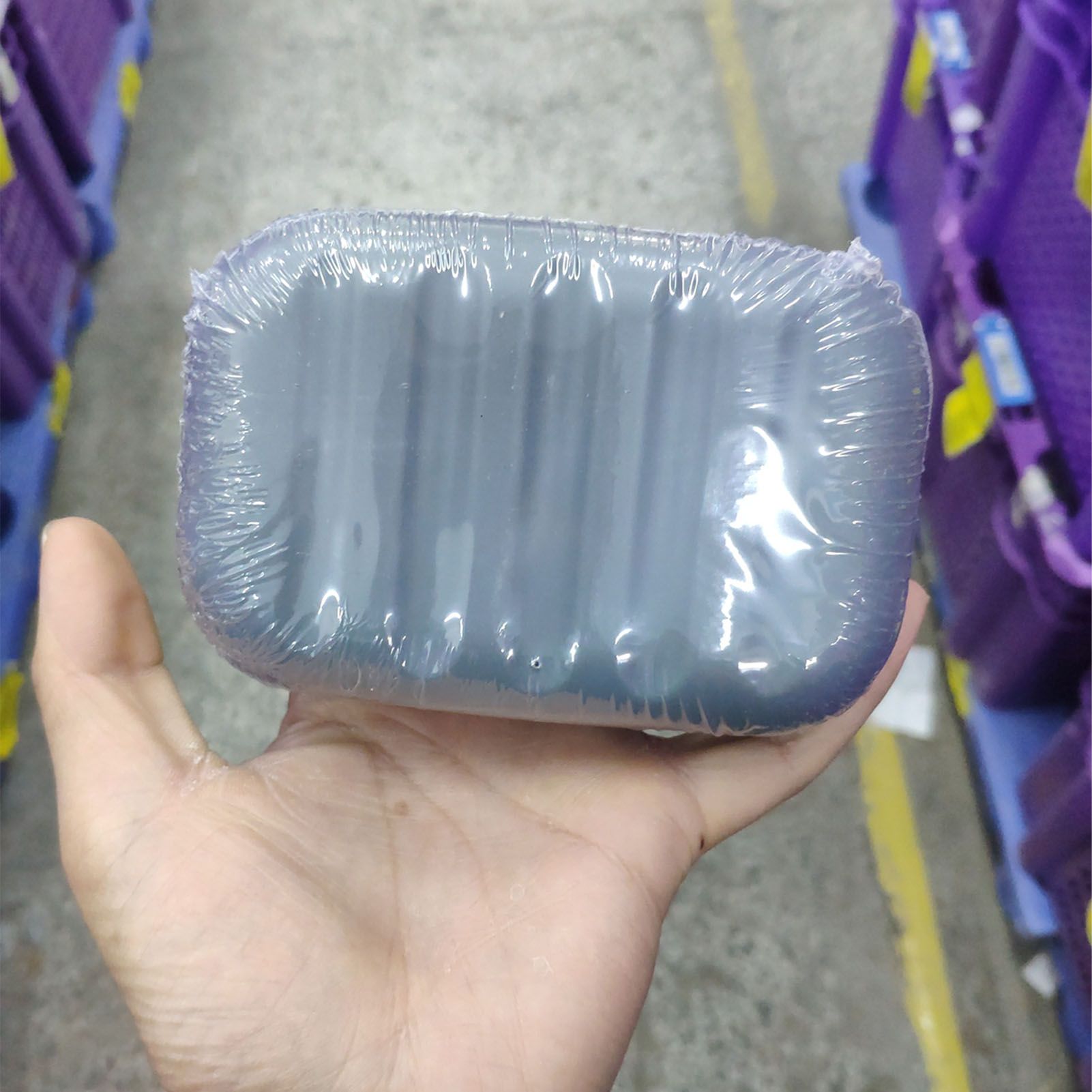 Soap Container Waterproof Washable Grey Portable Soap Case with Lock for Home Ourdoor Travelling - Image 7