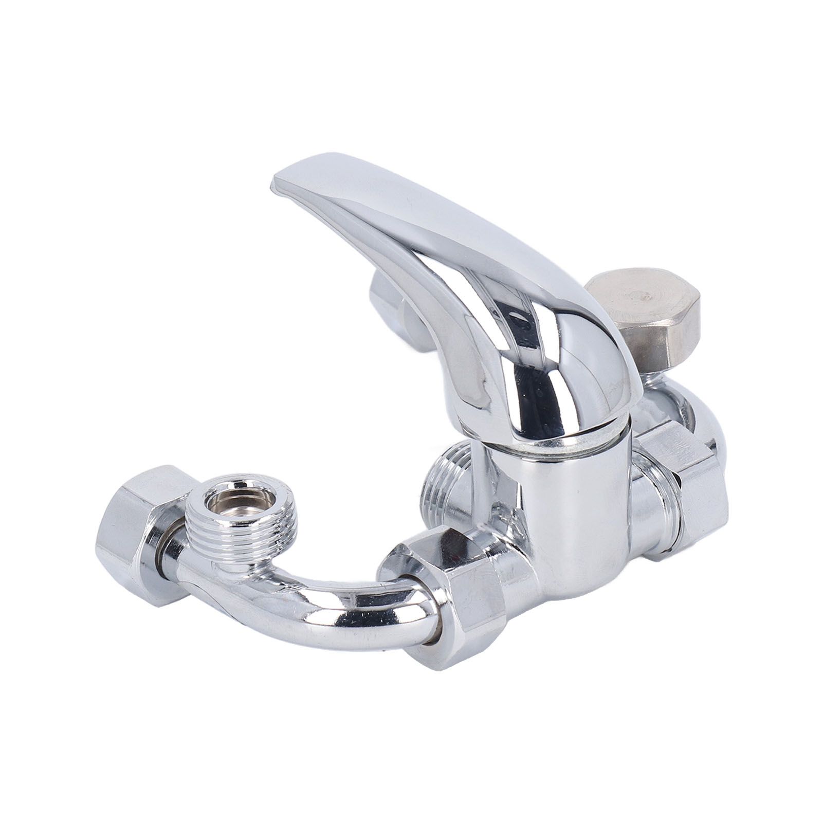 Copper Electric Water Heater Mixing Valve Surface Mounted U Bend Cold Hot Switch Shower Tap Water Inlet Universal Parts G1/2in - Image 6