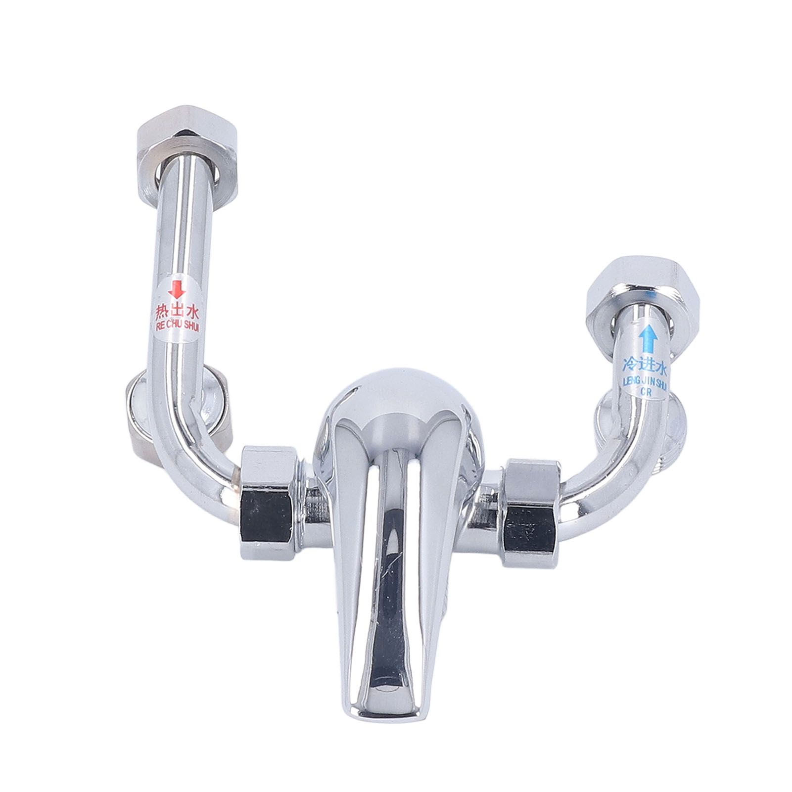 Copper Electric Water Heater Mixing Valve Surface Mounted U Bend Cold Hot Switch Shower Tap Water Inlet Universal Parts G1/2in - Image 8