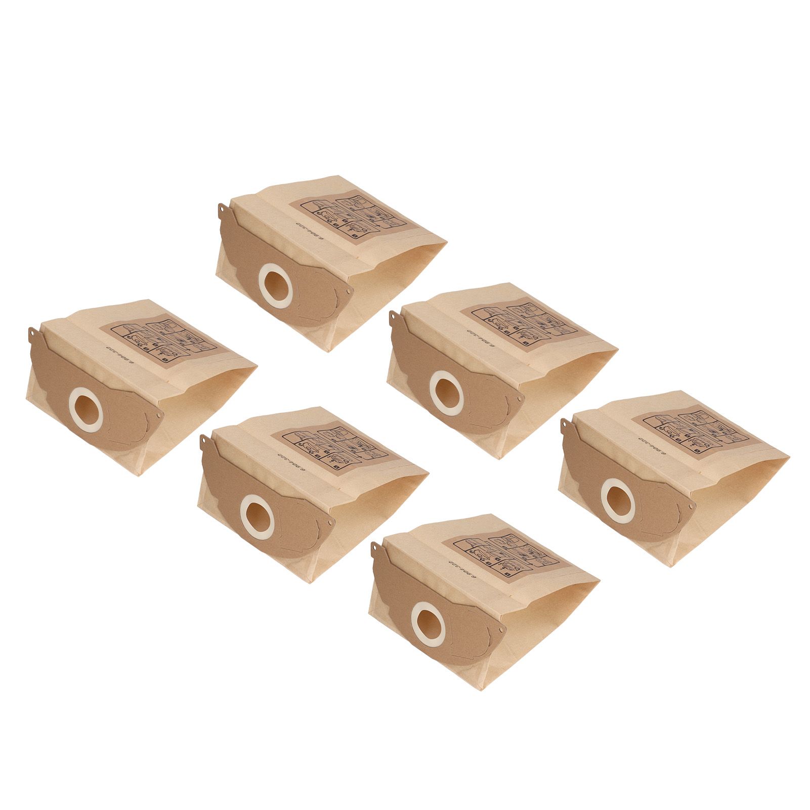 Vacuum Cleaner Paper Garbage Dust Bag for Karcher WD2250 A2004 A2054 MV2 Vacuum Cleaner - Image 6