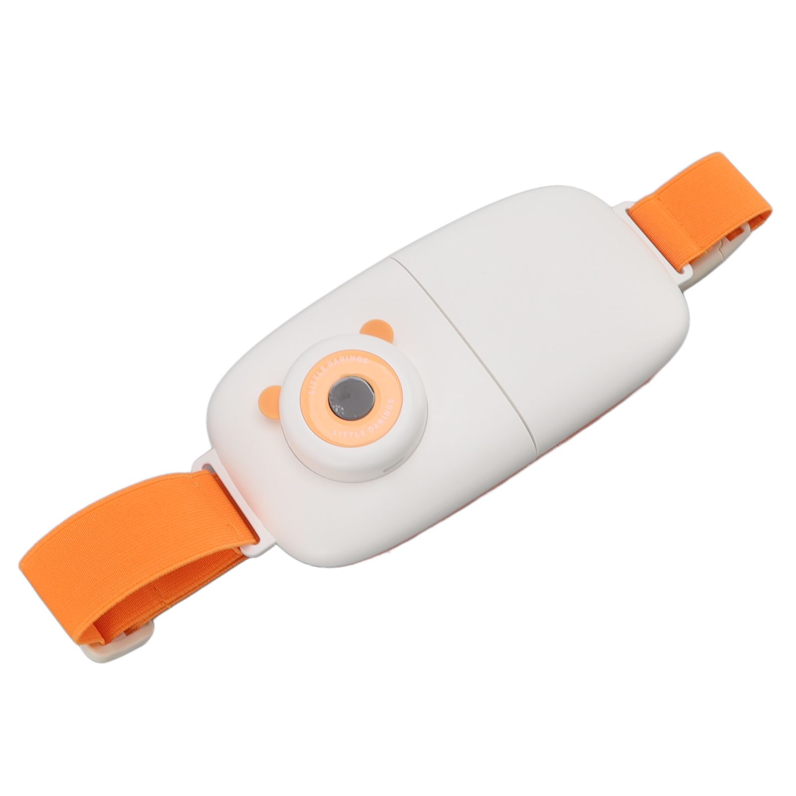 Foldable Menstrual Pain Belt Digital Display USB Charging Fast Heating Waist Warming Belt for Women Orange - Image 2
