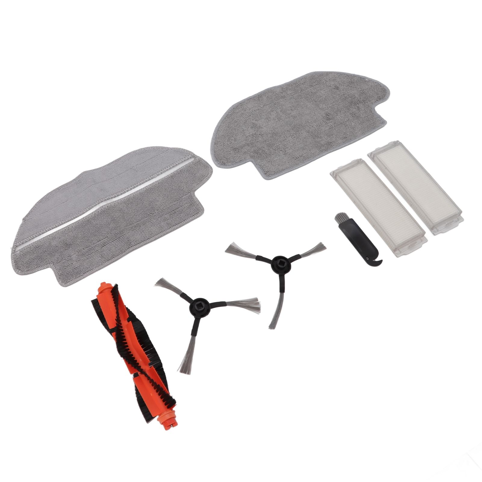 Vacuum Cleaner Main Roller Brush Kit with Side Brush Mop Cloth Filter for Conga 3290 3490 3690 for Proscenic M6 Pro - Image 4