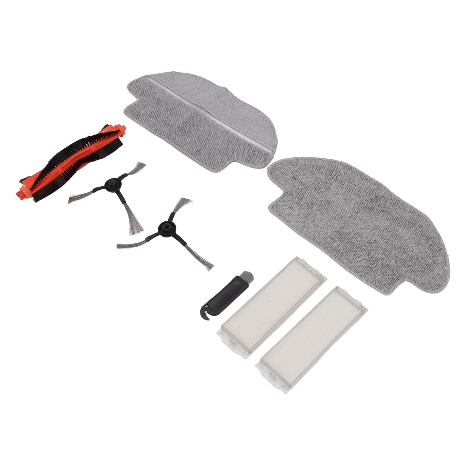 Vacuum Cleaner Main Roller Brush Kit with Side Brush Mop Cloth Filter for Conga 3290 3490 3690 for Proscenic M6 Pro - Image 6