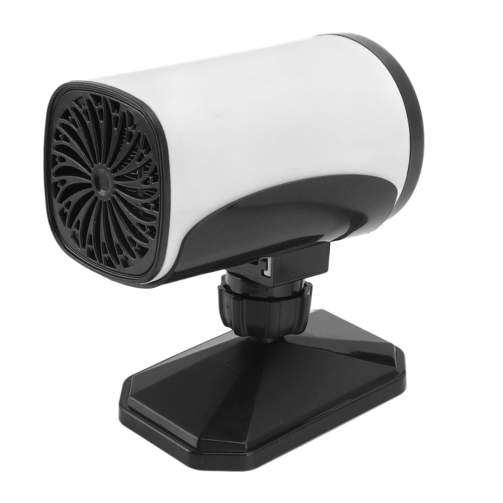 150W Car Heater 2 Modes Warming Cooling 360 Degree Rotation Portable Car Defroster Defogger 12V White - Image 2