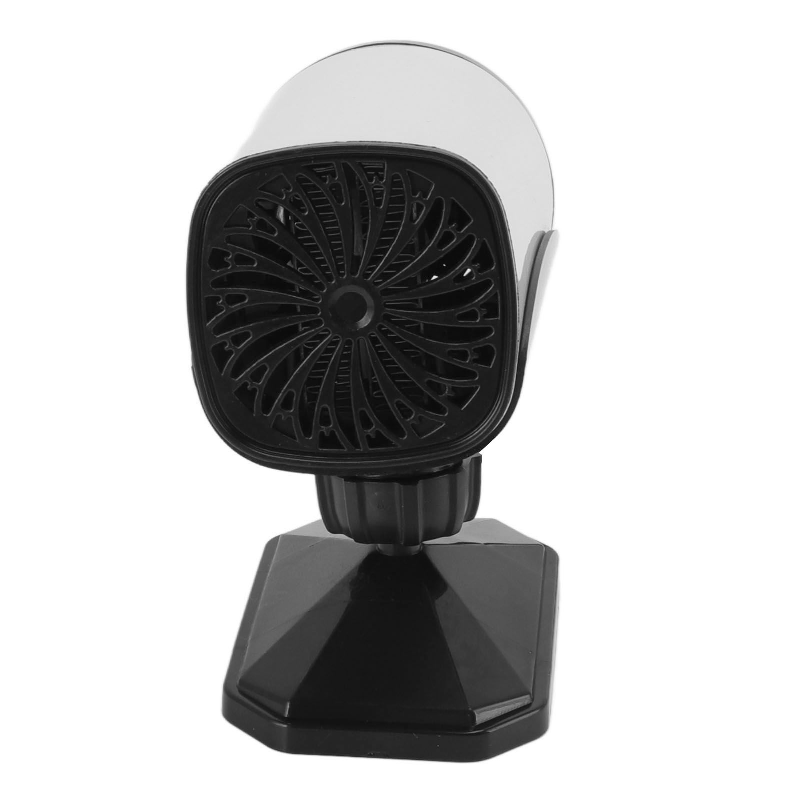 150W Car Heater 2 Modes Warming Cooling 360 Degree Rotation Portable Car Defroster Defogger 12V White - Image 6