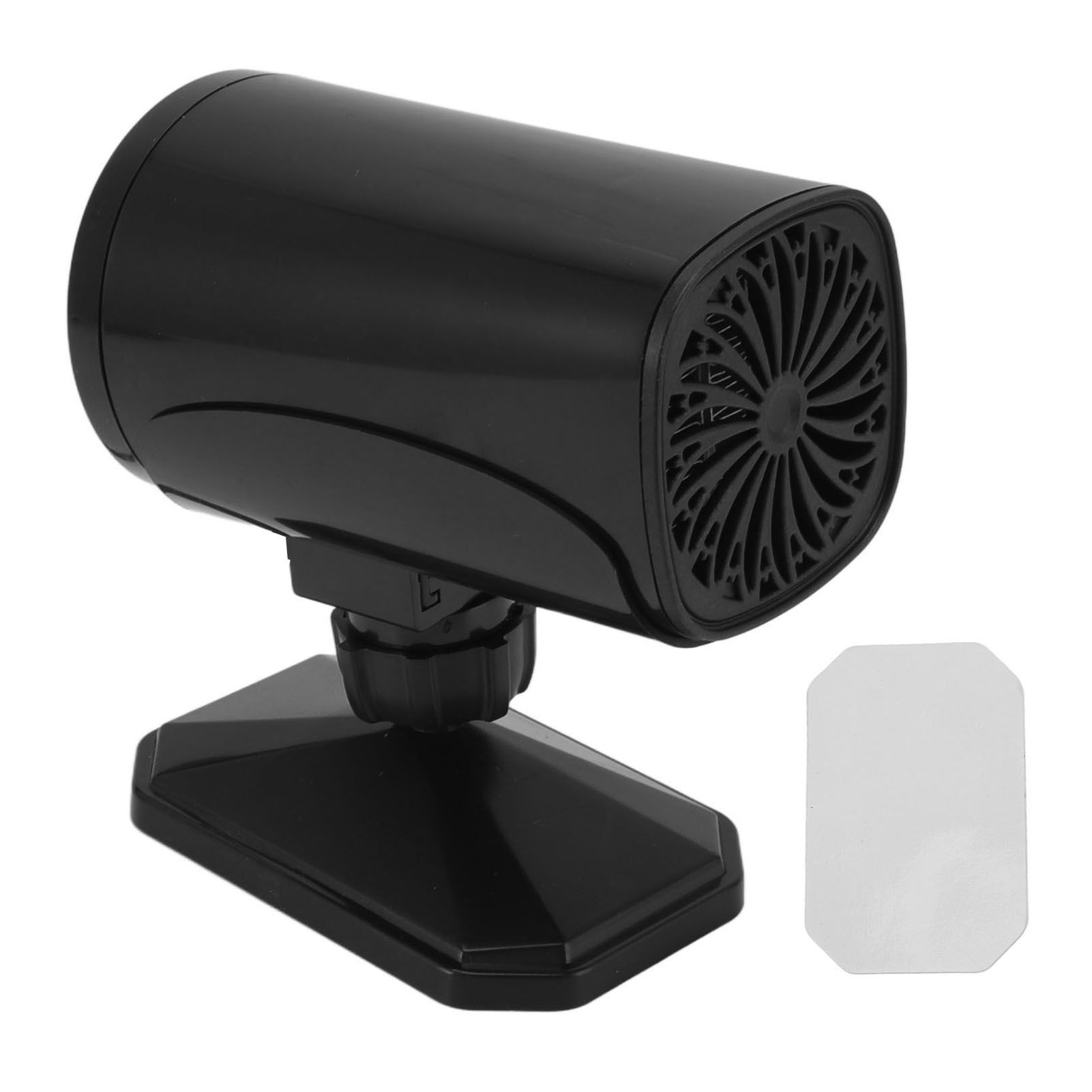 150W Car Heater 2 Modes Warming Cooling 360 Degree Rotation Portable Car Defroster Defogger 12V Black - Image 1