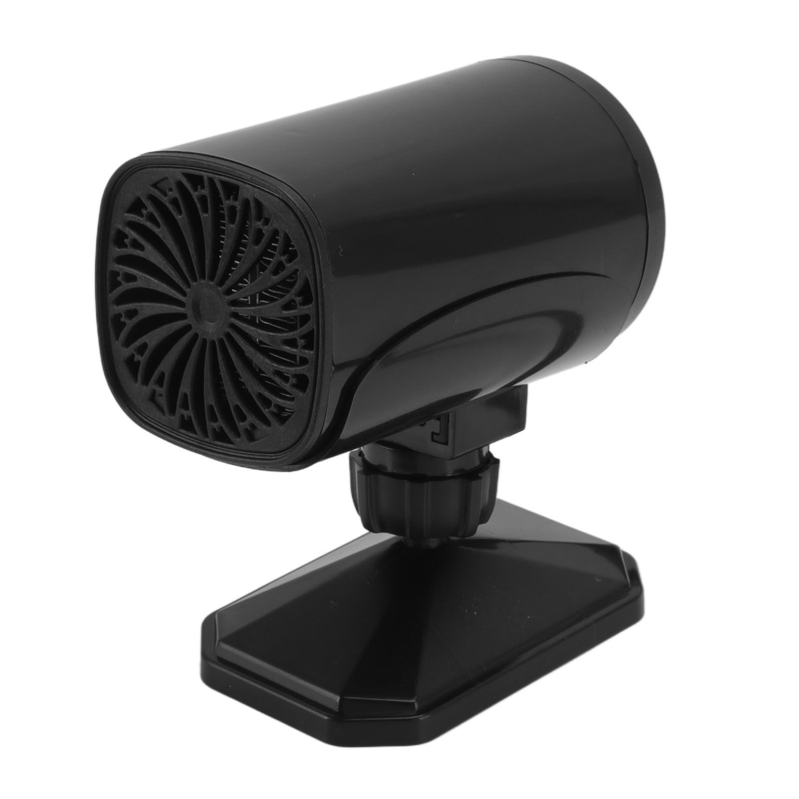 150W Car Heater 2 Modes Warming Cooling 360 Degree Rotation Portable Car Defroster Defogger 12V Black - Image 2