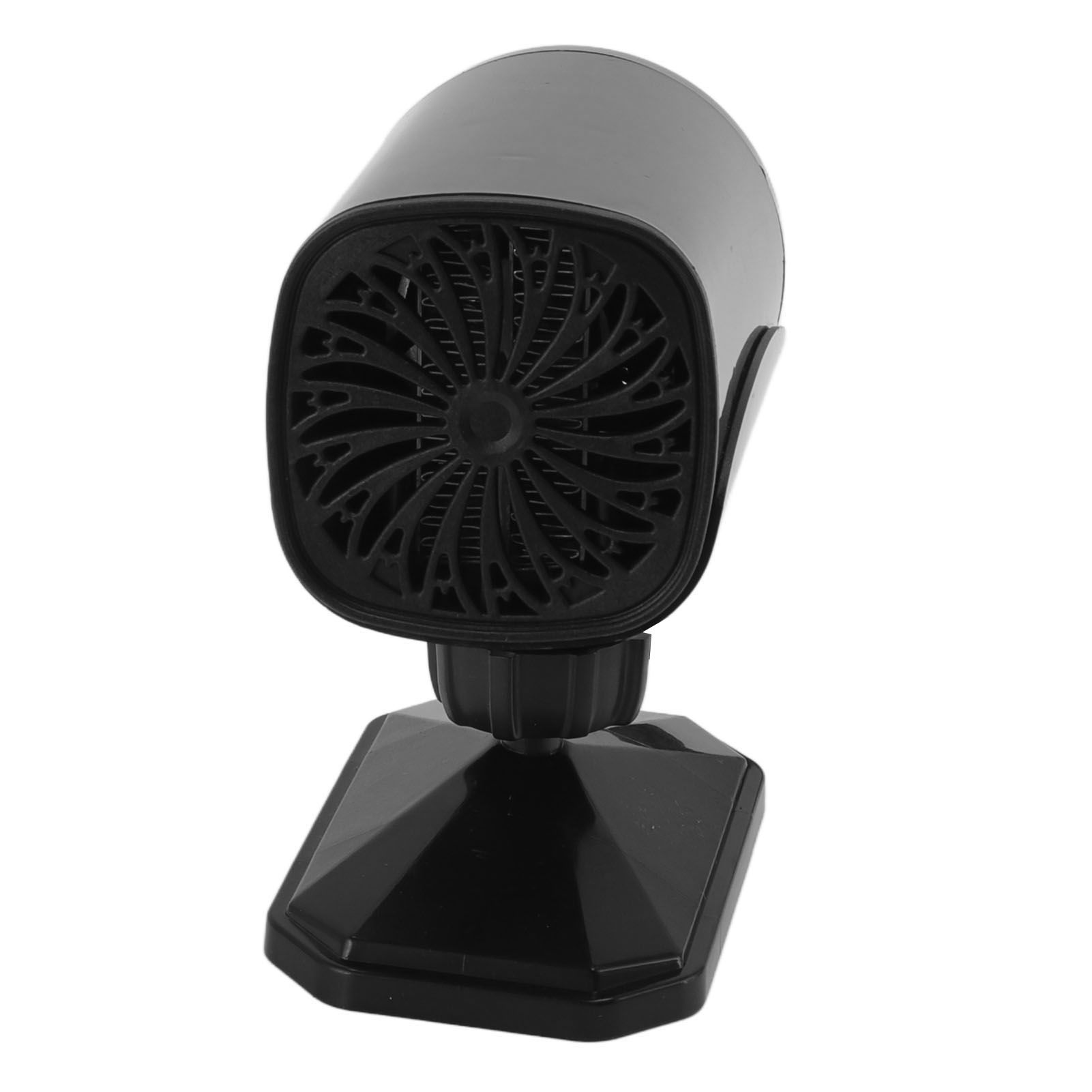 150W Car Heater 2 Modes Warming Cooling 360 Degree Rotation Portable Car Defroster Defogger 12V Black - Image 8