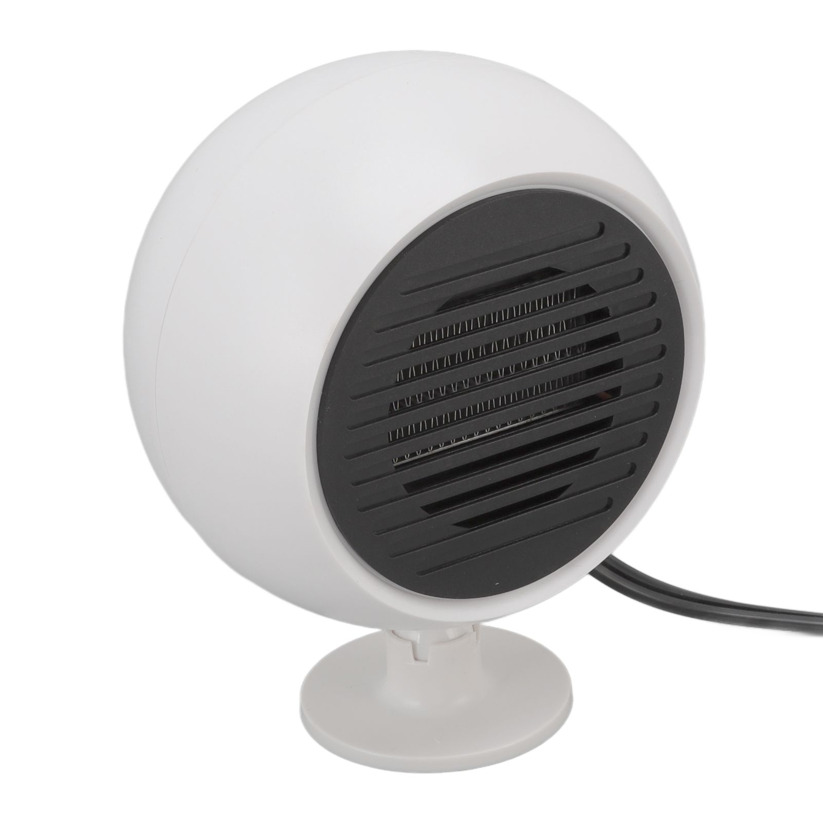 Car Heater Constant Temperature Low Noise Wide Angle 360° Adjustable Car Heater Fan White 12V - Image 4
