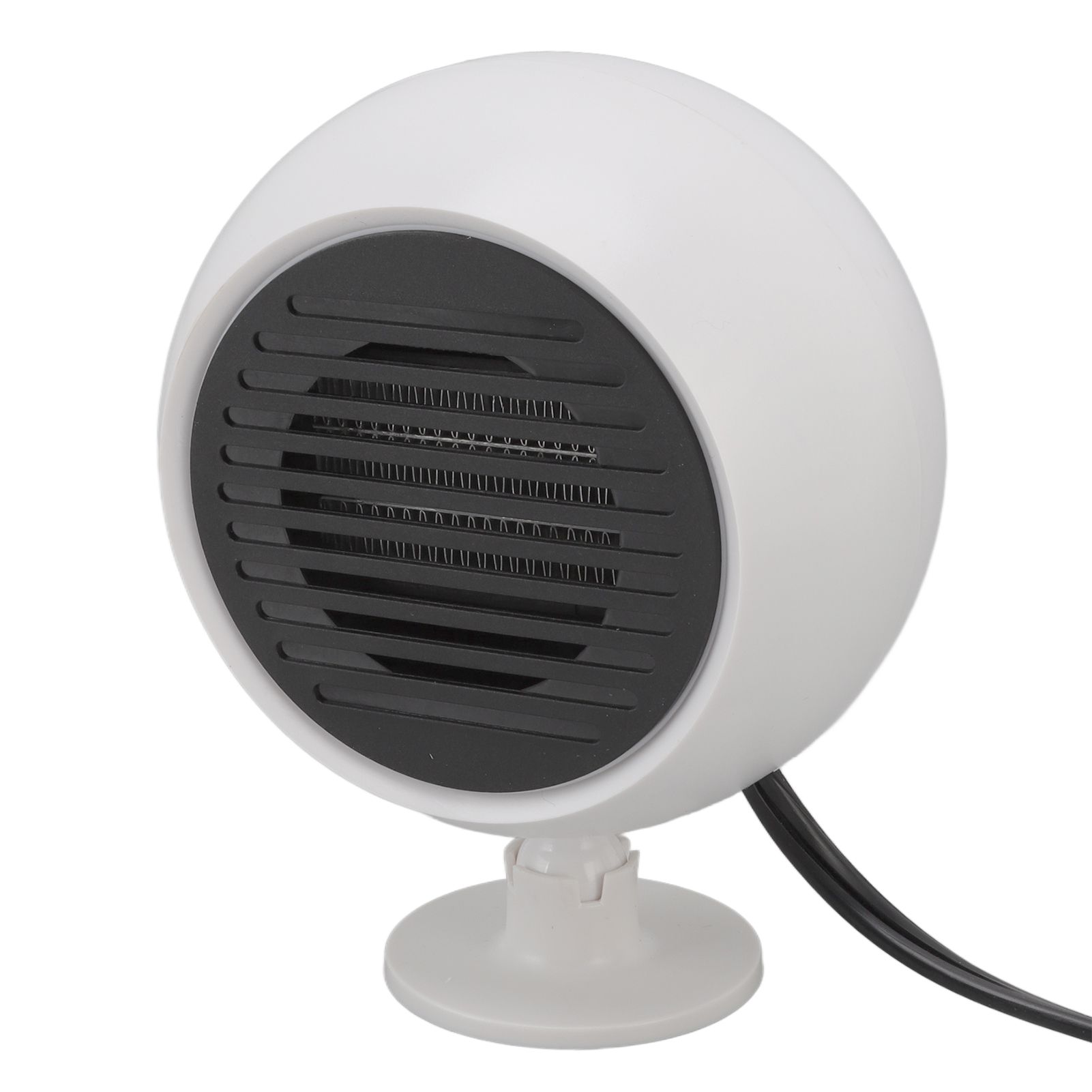 Car Heater Constant Temperature Low Noise Wide Angle 360° Adjustable Car Heater Fan White 12V - Image 6