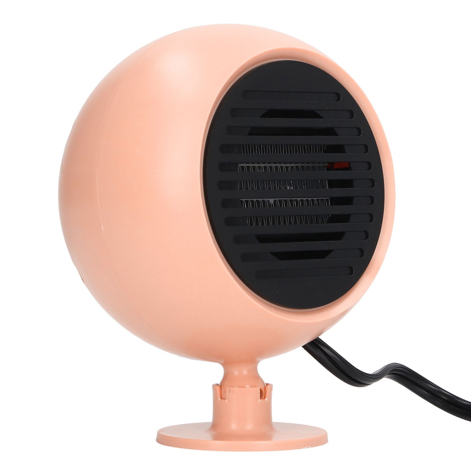 Car Heater Multi Angle Rotation Planetary Car Heater Portable Windshield Defogger Defroster Pink 12V - Image 3