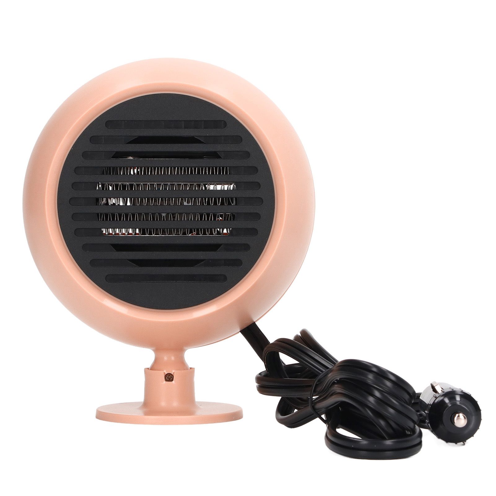Car Heater Multi Angle Rotation Planetary Car Heater Portable Windshield Defogger Defroster Pink 12V - Image 5