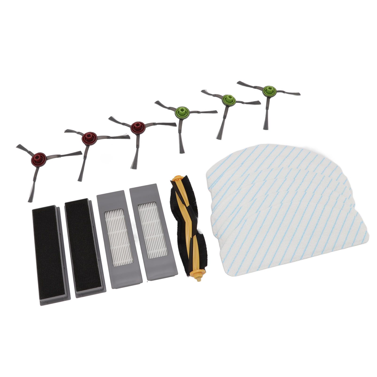 Replacement Accessories Kit for Yeedi Vac 2pro Robot Cleaner Main Side Brush with Filter and Mopping Cloths Set - Image 4