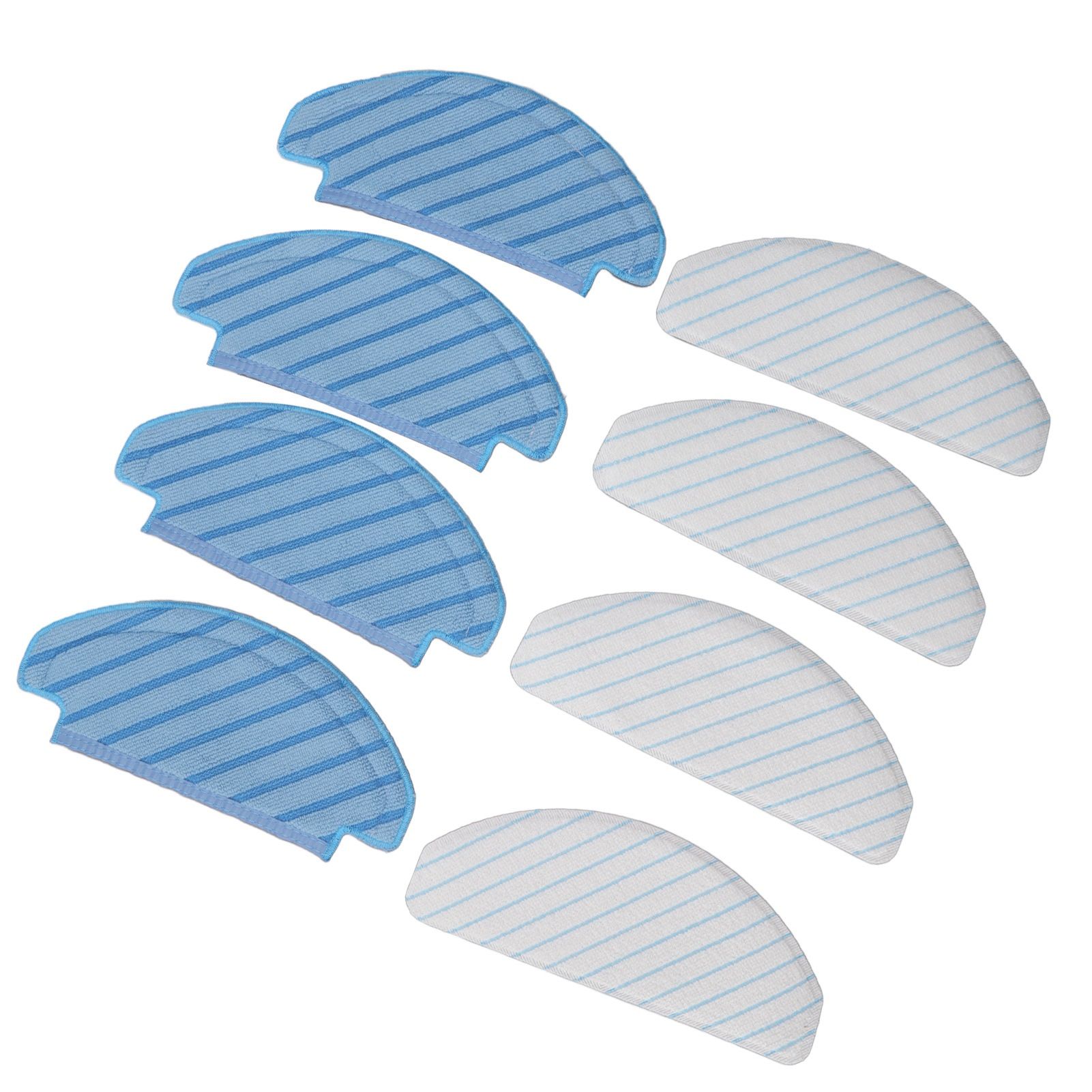 8 Pcs Mop Cloth for DEEBOT OZMO T8 T8aivi N8pro Plus Vacuum Cleaner Replacement Parts Cleaning Pads Microfiber Mop - Image 4