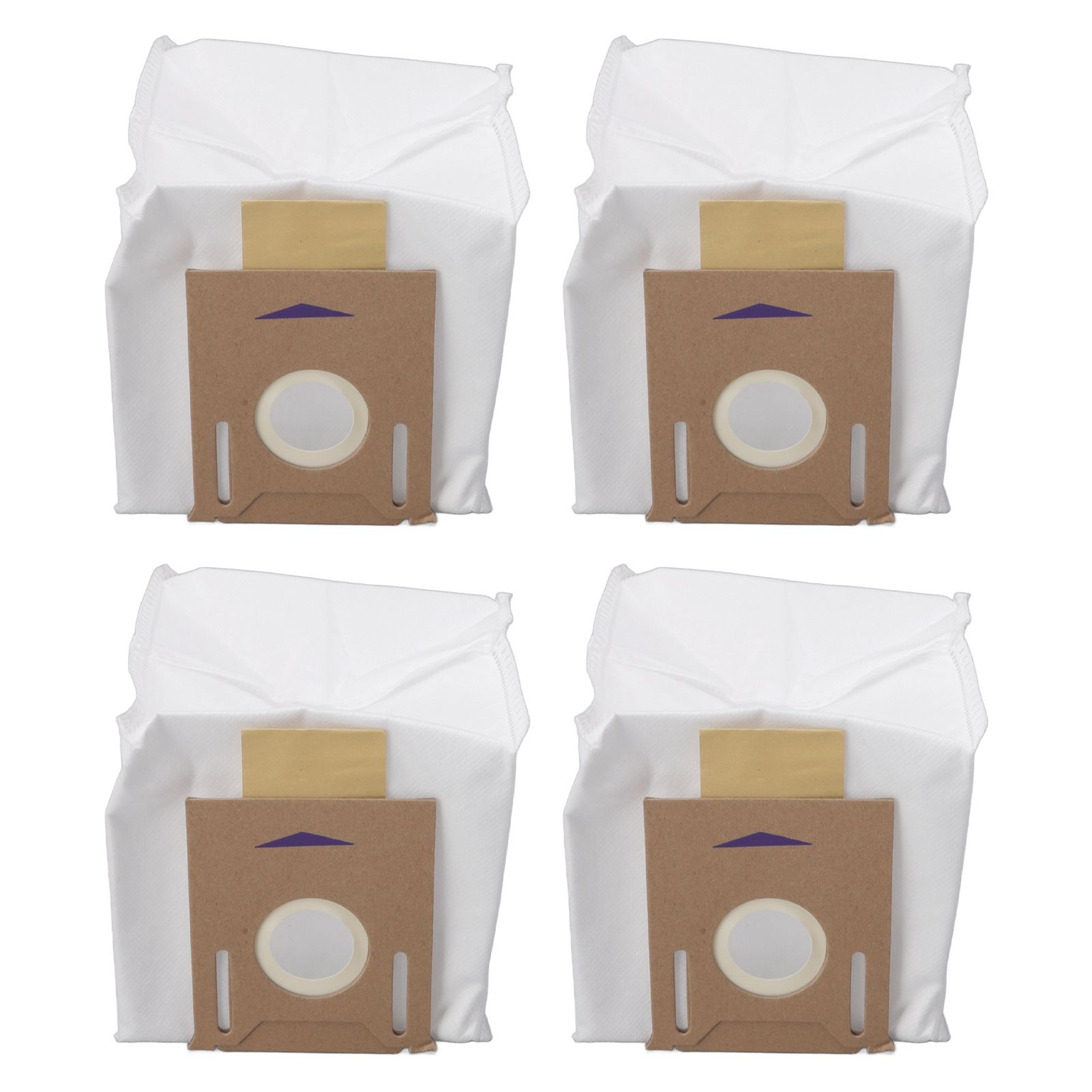 4PCS Sweeper Dust Bag High Efficiency Particulate Air Vacuum Cleaner Dust Bag Replacement for T8aivi Cleaning - Image 1