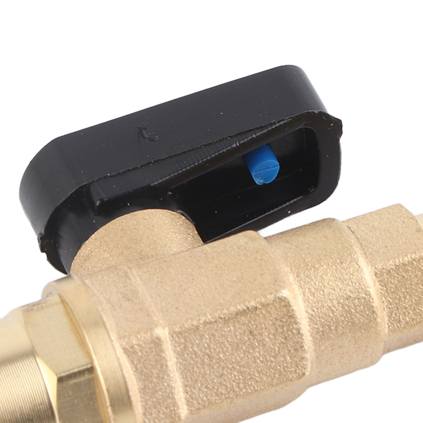 AC Air Conditioning Refrigeration Valve Refrigerant Liquid Hose Ball Valve Adapter Yellow - Image 8