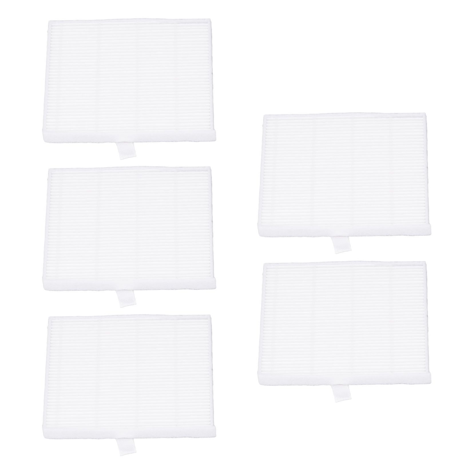 5 PCS Sweeper Replacement Filters for ILIFE A7 V80 V8s Sweeping Robot Filter Accessories - Image 2