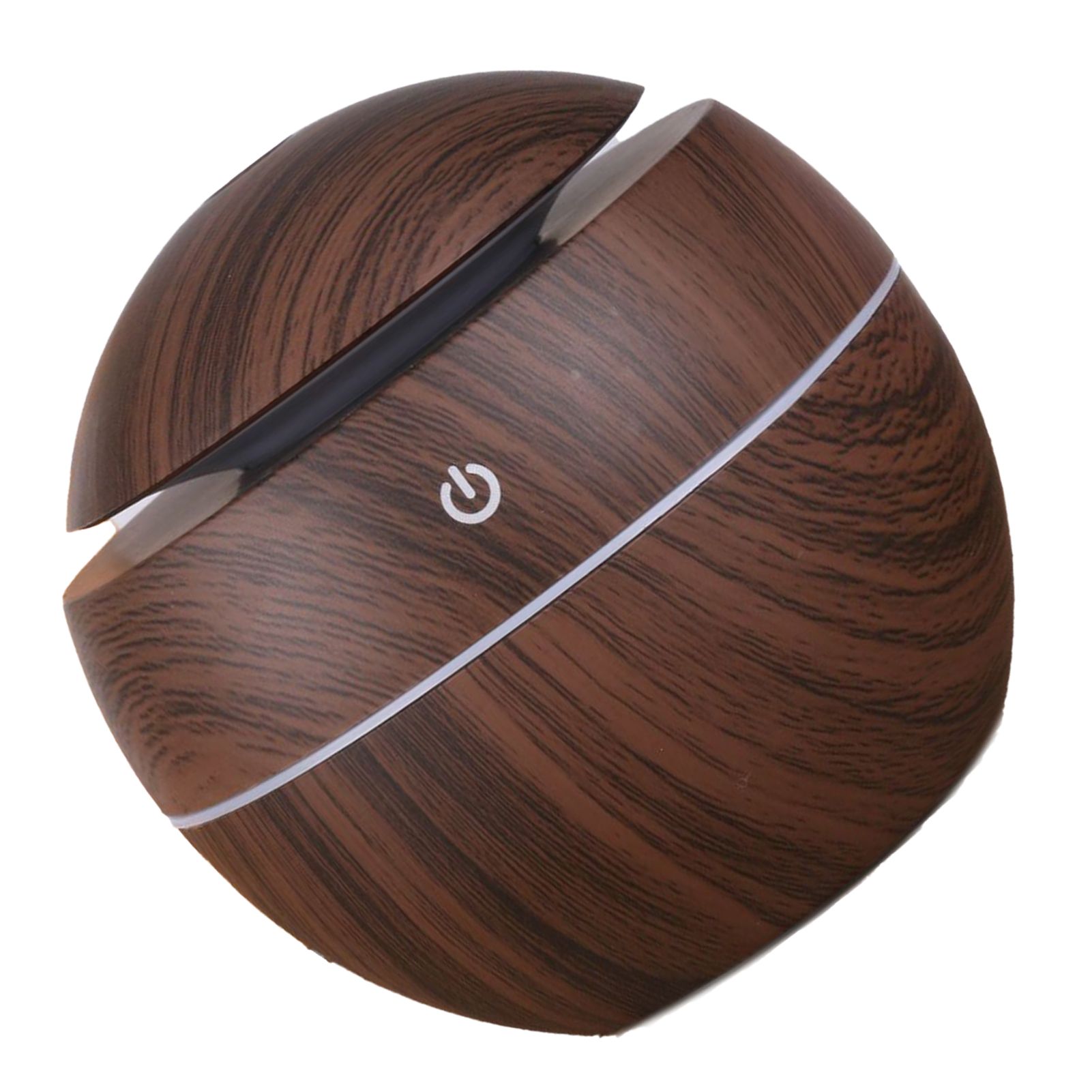 Wood Grain Humidifier Compact Portable 5V 2W USB Humidifier for Bedrooms Living Rooms Office Car - Image 3