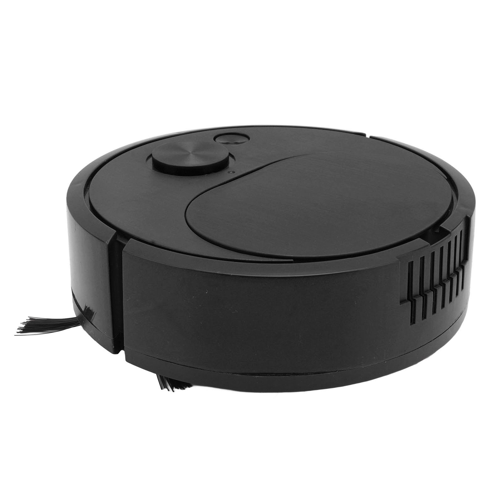 Robot Vacuum Cleaner Multifunctional USB Charging Mini Smart Sweeping Robot for Wooden Flooring Tile Carpet Black - Image 5