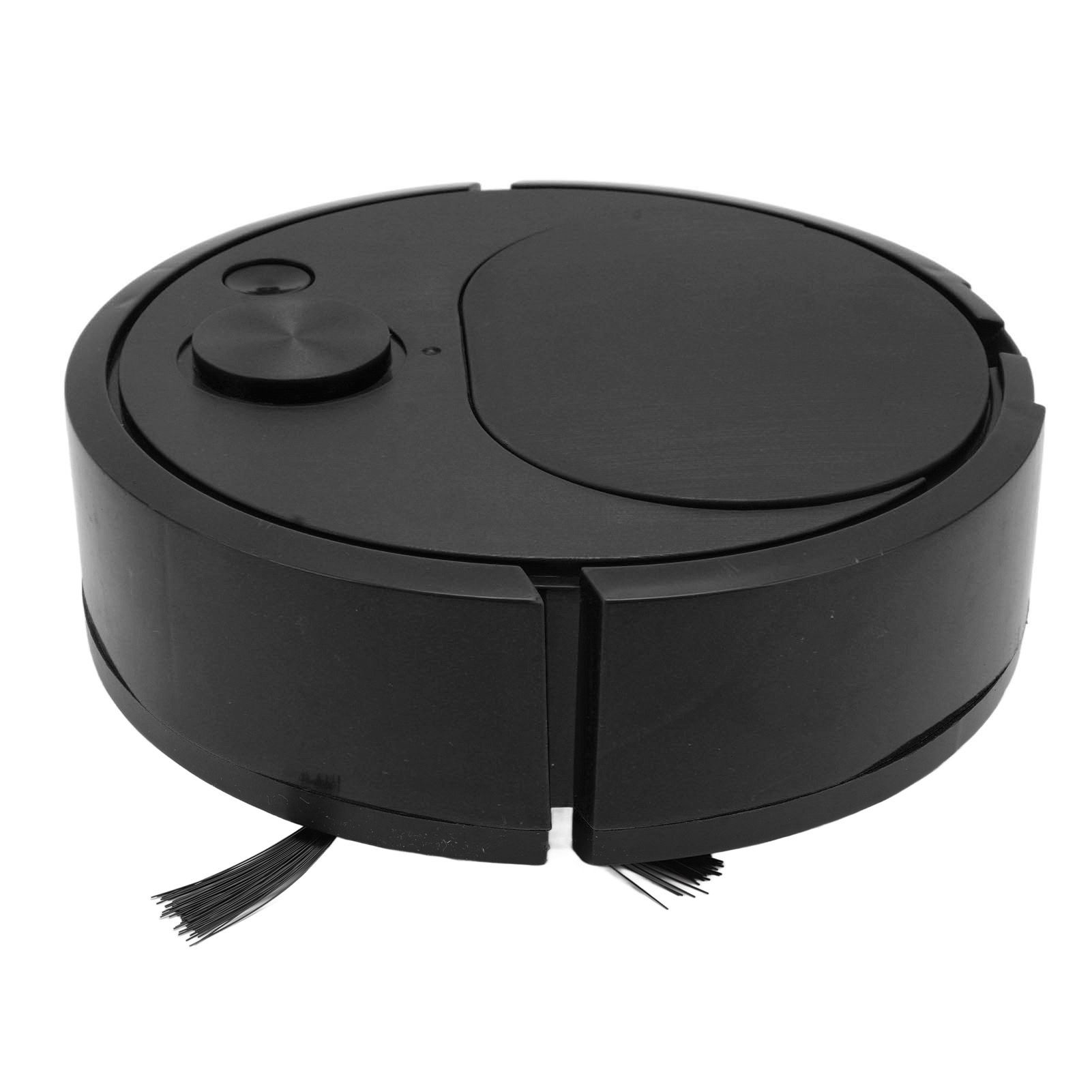 Robot Vacuum Cleaner Multifunctional USB Charging Mini Smart Sweeping Robot for Wooden Flooring Tile Carpet Black - Image 6